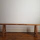 Vintage wooden bench
