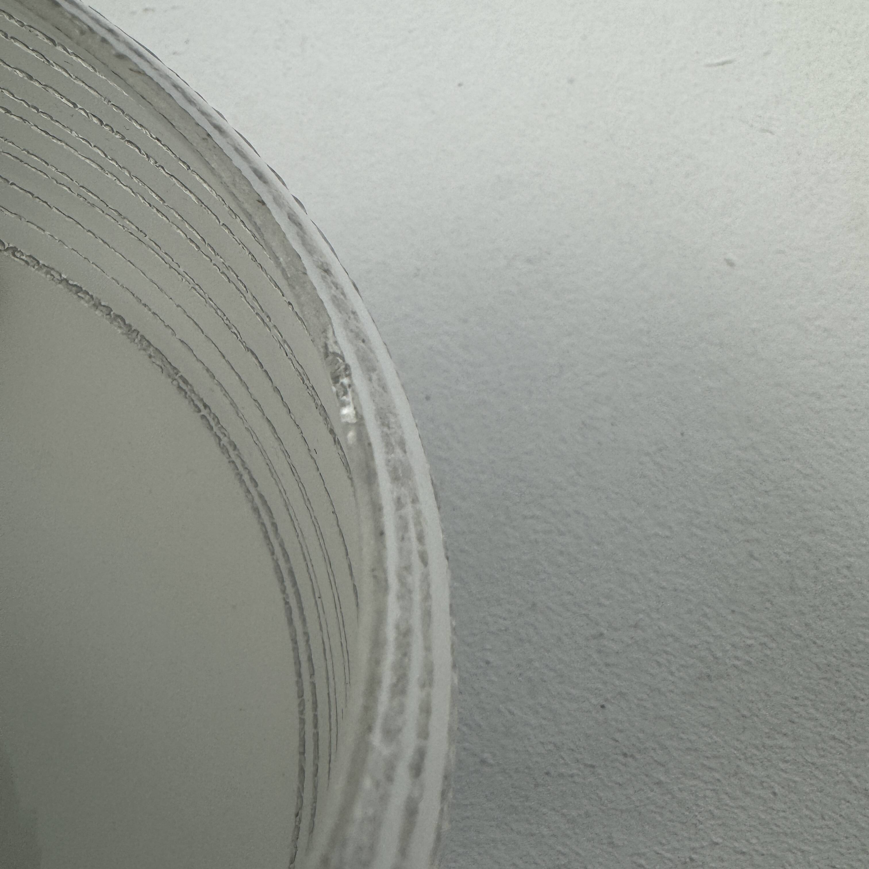 Old vintage glass suspension 1970