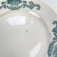 4 flat plates Terre de fer Longchamp model Lutèce Made in France