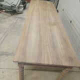 Large walnut table
