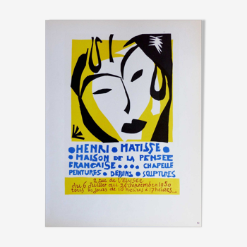 Lithograph Henri Matisse Mourlot 1959