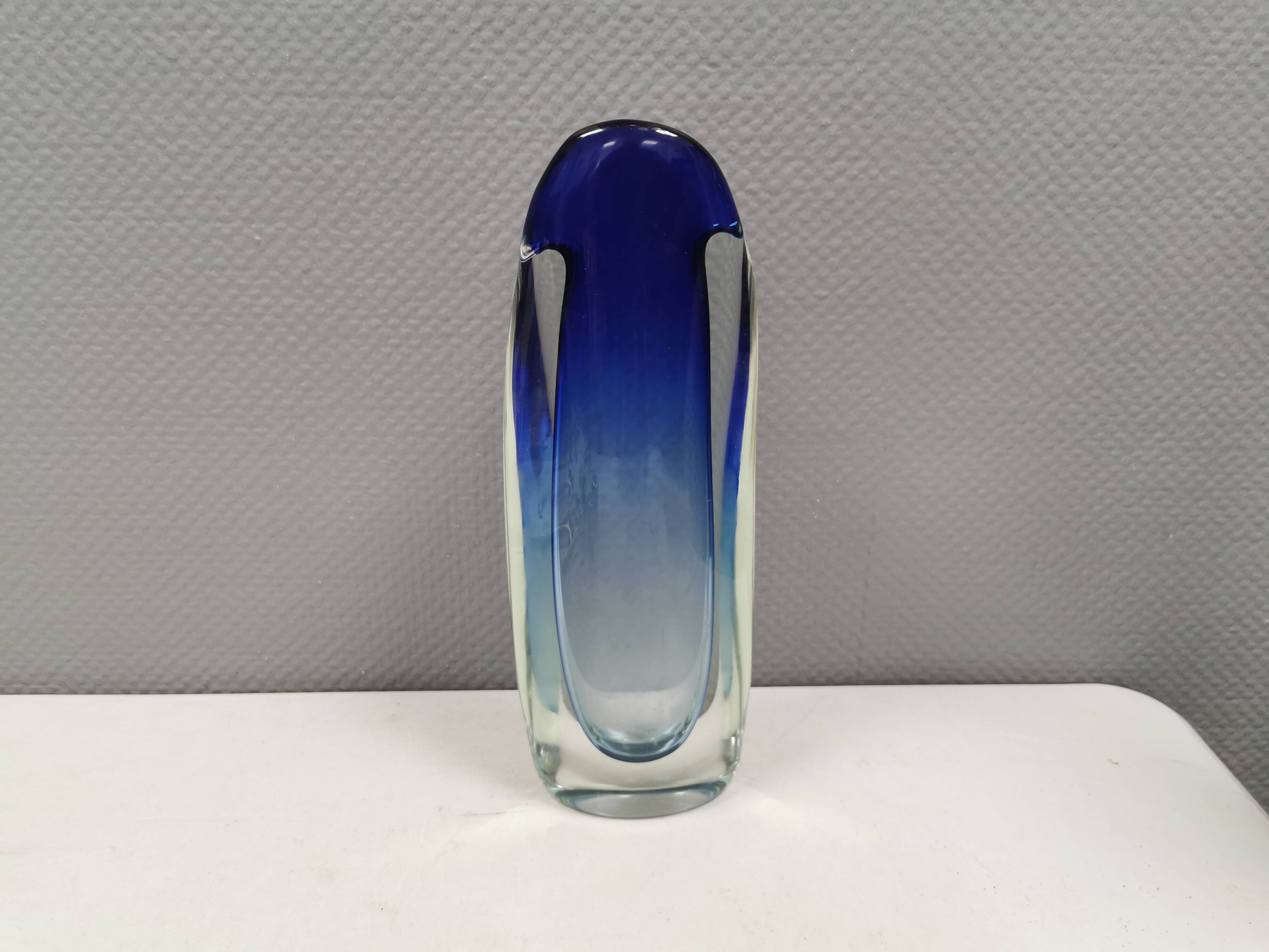 Huge and absolutely fantastic glass vase, 1970s