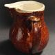 Early 20th century glazed stoneware cream pot