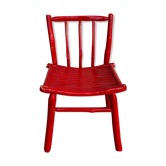 Chaise enfant rouge