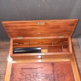 English tiered Burreau and 2 lids