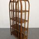 Bamboo and rattan shelves from the 60s/70s
