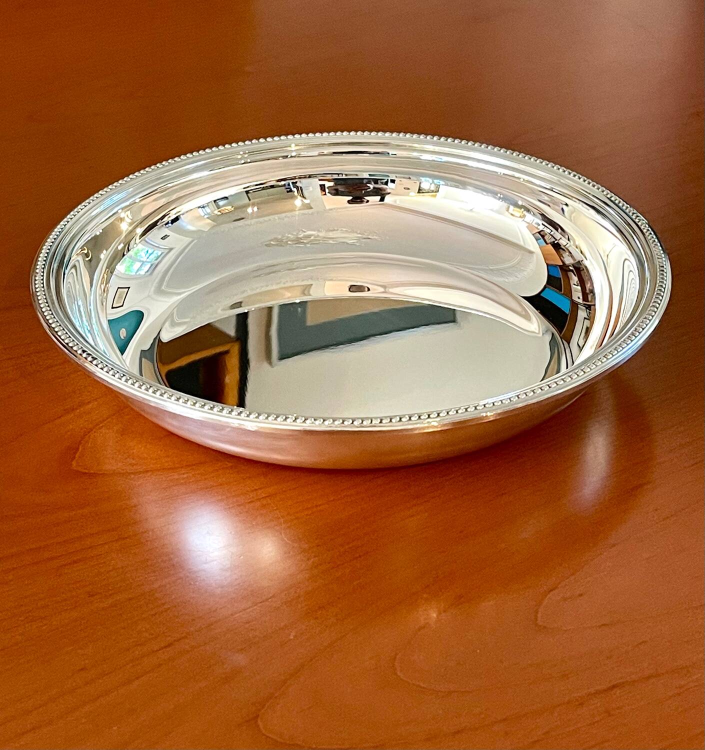 Christofle pearl model, dish, new condition