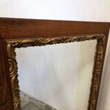 Wooden mirror
