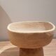 Chamotte stoneware cup