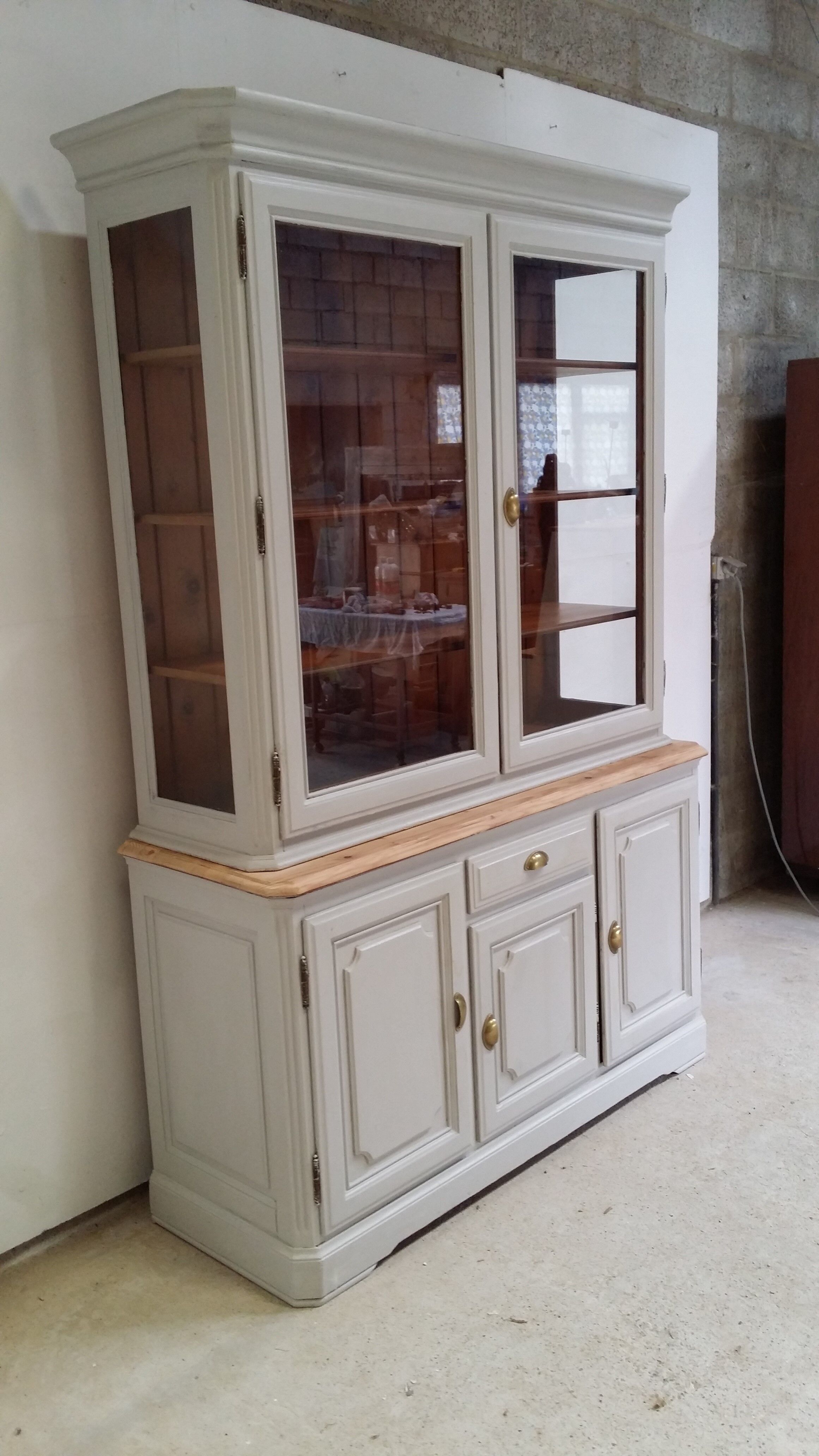 Wooden showcase furniture