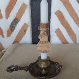 Candlestick candlestick bronze