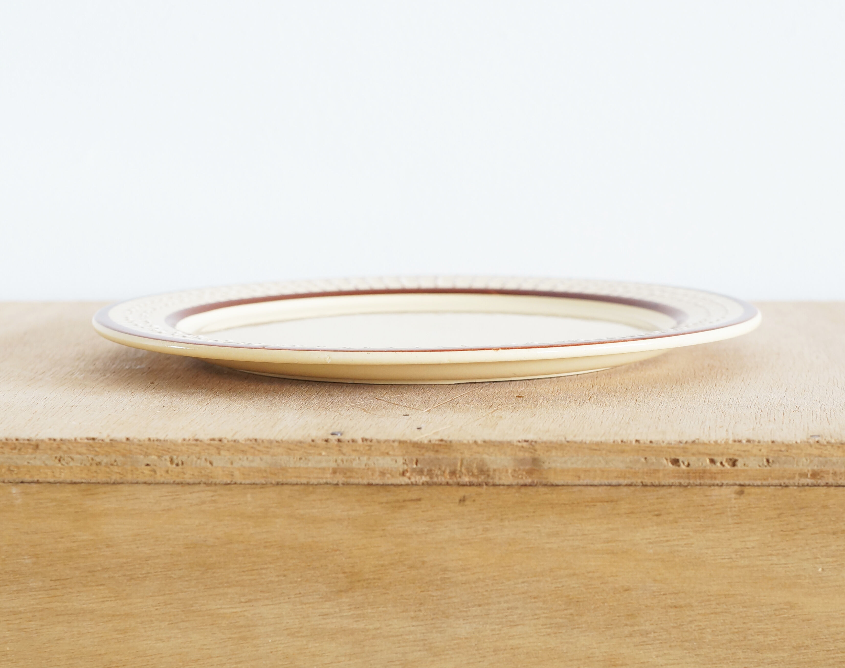 Dessert service 12 plates and tiled pie dish