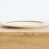 Dessert service 12 plates and tiled pie dish