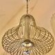Hanging lamp from Sciolari chrome space age