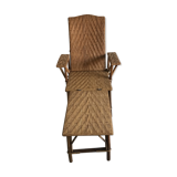 Rattan long chair