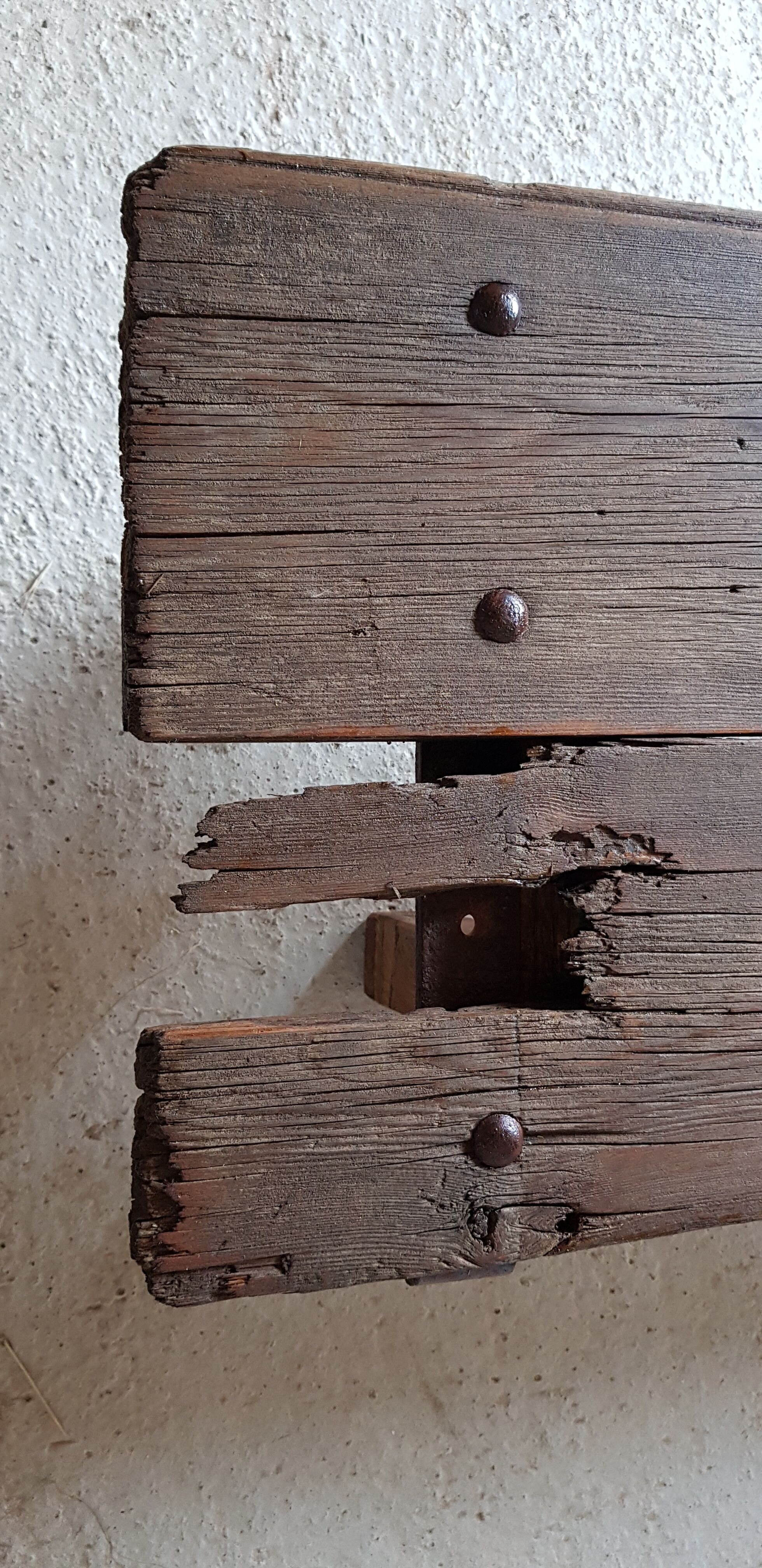 Primitive coffee table