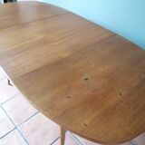 Scandinavian retractable table  60s