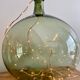 Dame-jeanne cylindrical old approx 15l in blown glass