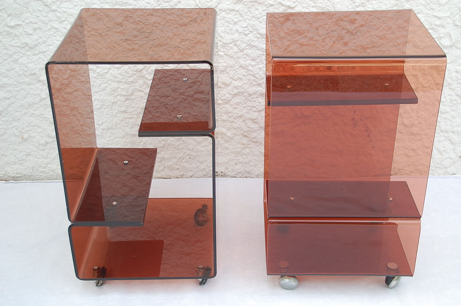 Michel Dumas bedside tables from the 70s