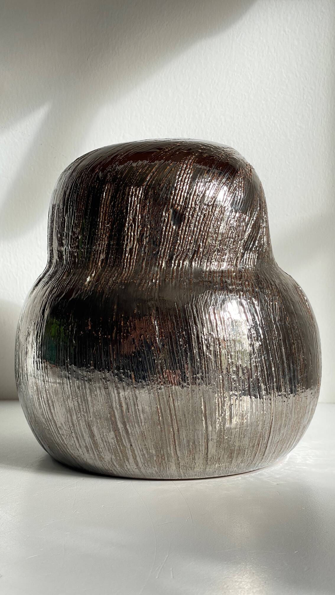 Owl Ceramic by Aldo LONDI