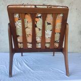 Scandinavian teak armchair from the 60s