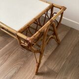 Rattan coffee table
