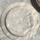 Set of 3 talking plates in Montereau earthenware "Louis Lebeuf Montereau"