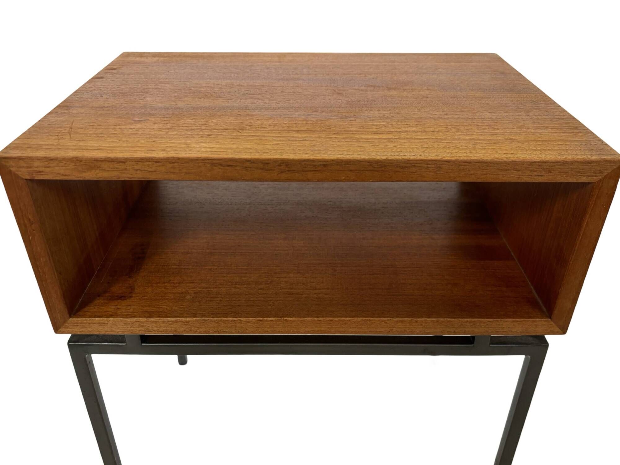 Vintage Pastoe bedside table side table 1960s teak veneer