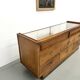 Vintage Siegel Paris workbench in oak and glass – 1950