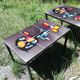 Two 70's ceramic coffee tables