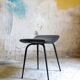 Curved vintage stool