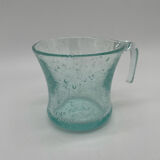 Punch service, Medici sangria in blue bubbled glass