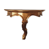 Small Louis XV style gilded wall console