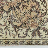 6x10 brown & beige classic antique rug, 192x299cm