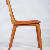 Boomerang Dining Chairs by Alfred & Erik Christensen for Slagelse Møbelværk, 1960s, Set of 4