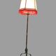Wrought iron floor lamp, 1960s