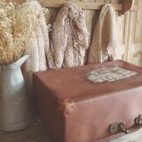 Old trunk, large vintage suitcase