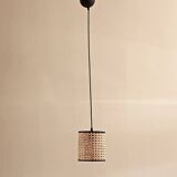 Handcrafted woven bamboo pendant light