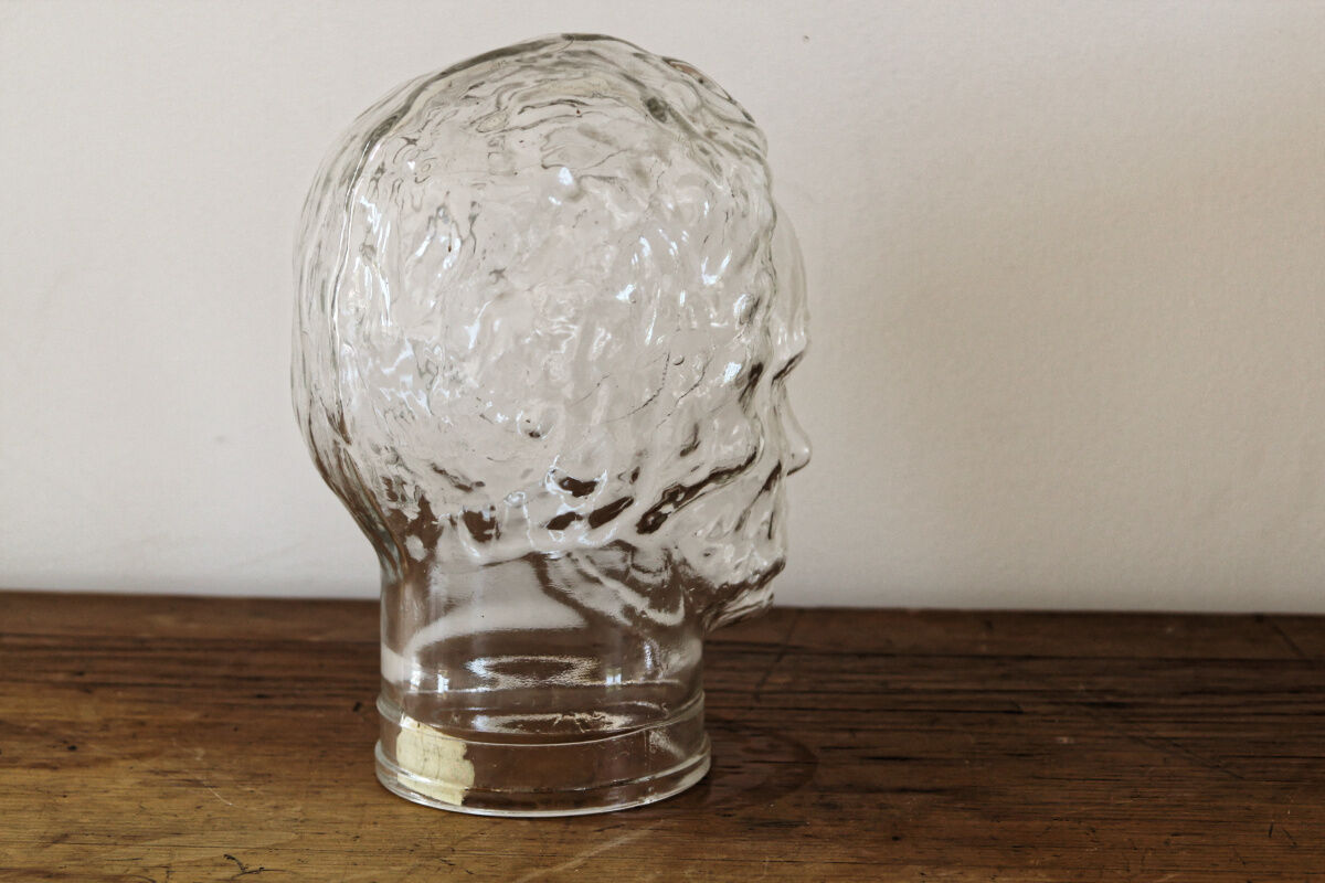 Vintage glass marotte