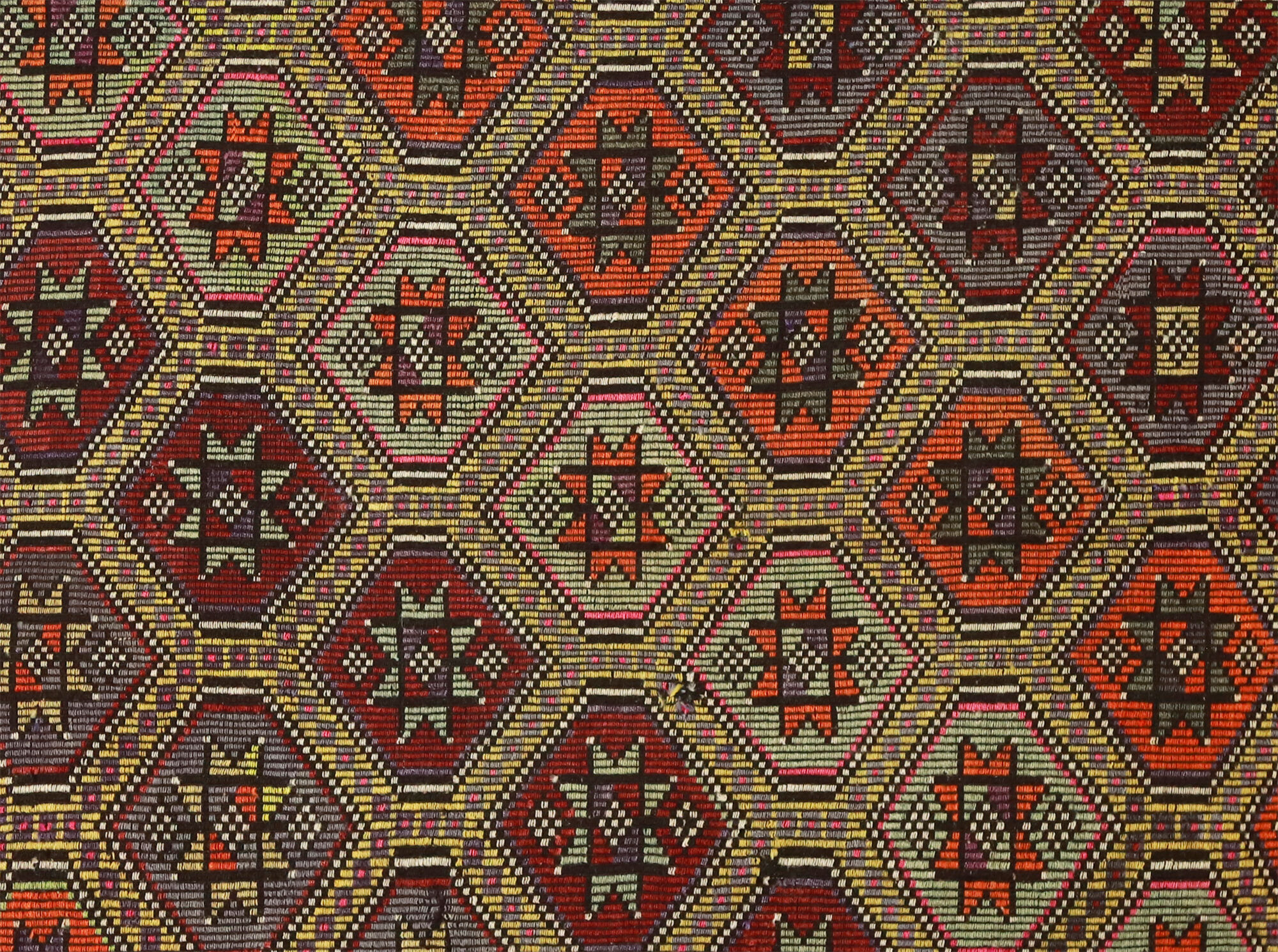 Anatolian handmade kilim rug 310 cm x 156 cm