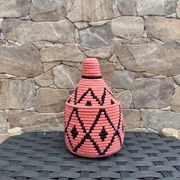 handmade, Moroccan basket, African basket, woven bowl, wall basket.