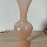 Pink opaline vase