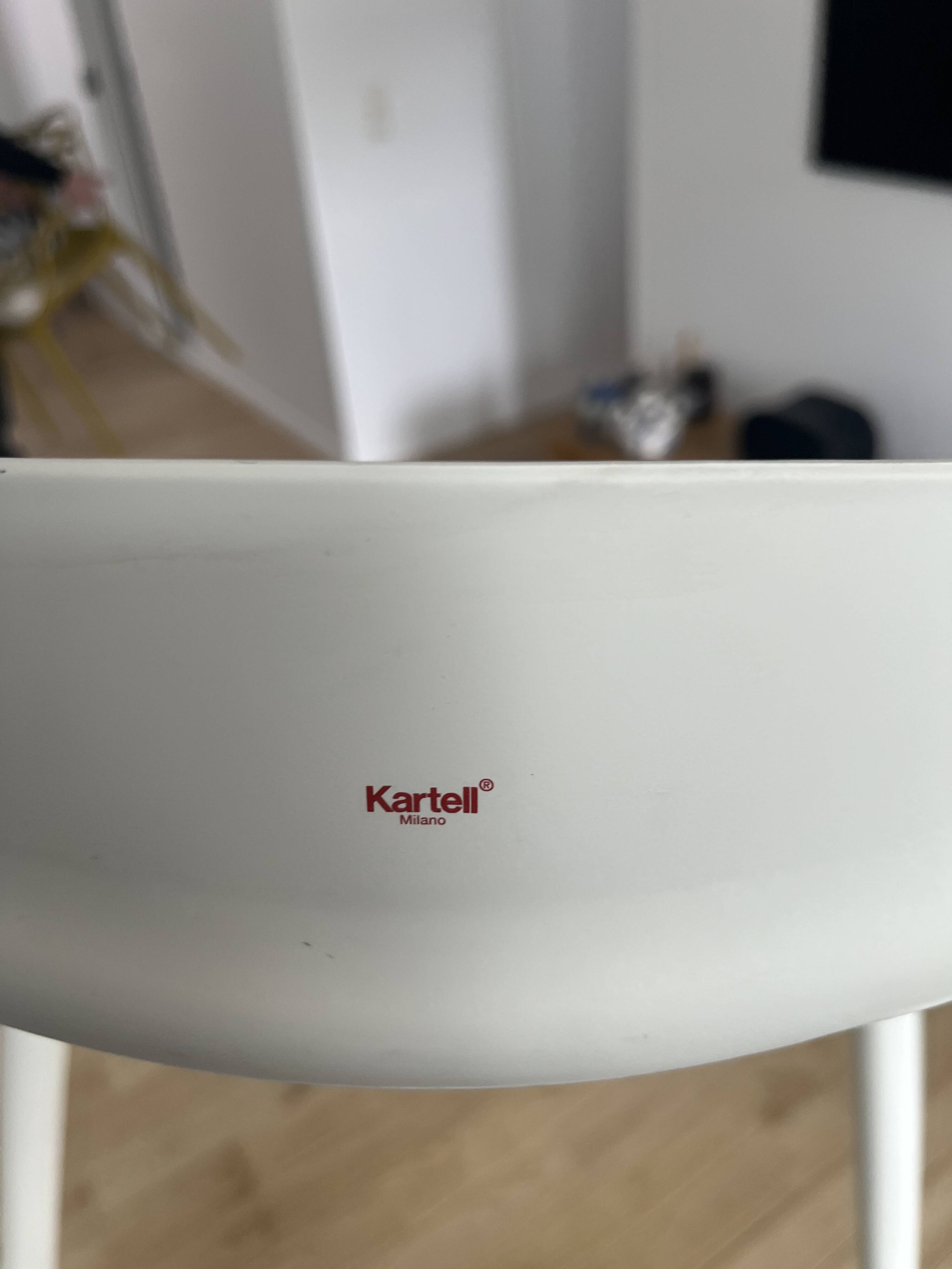 6 kartell masters chairs