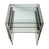 Ensemble de trois tables gigognes T35 de Galotti & Radice 1975