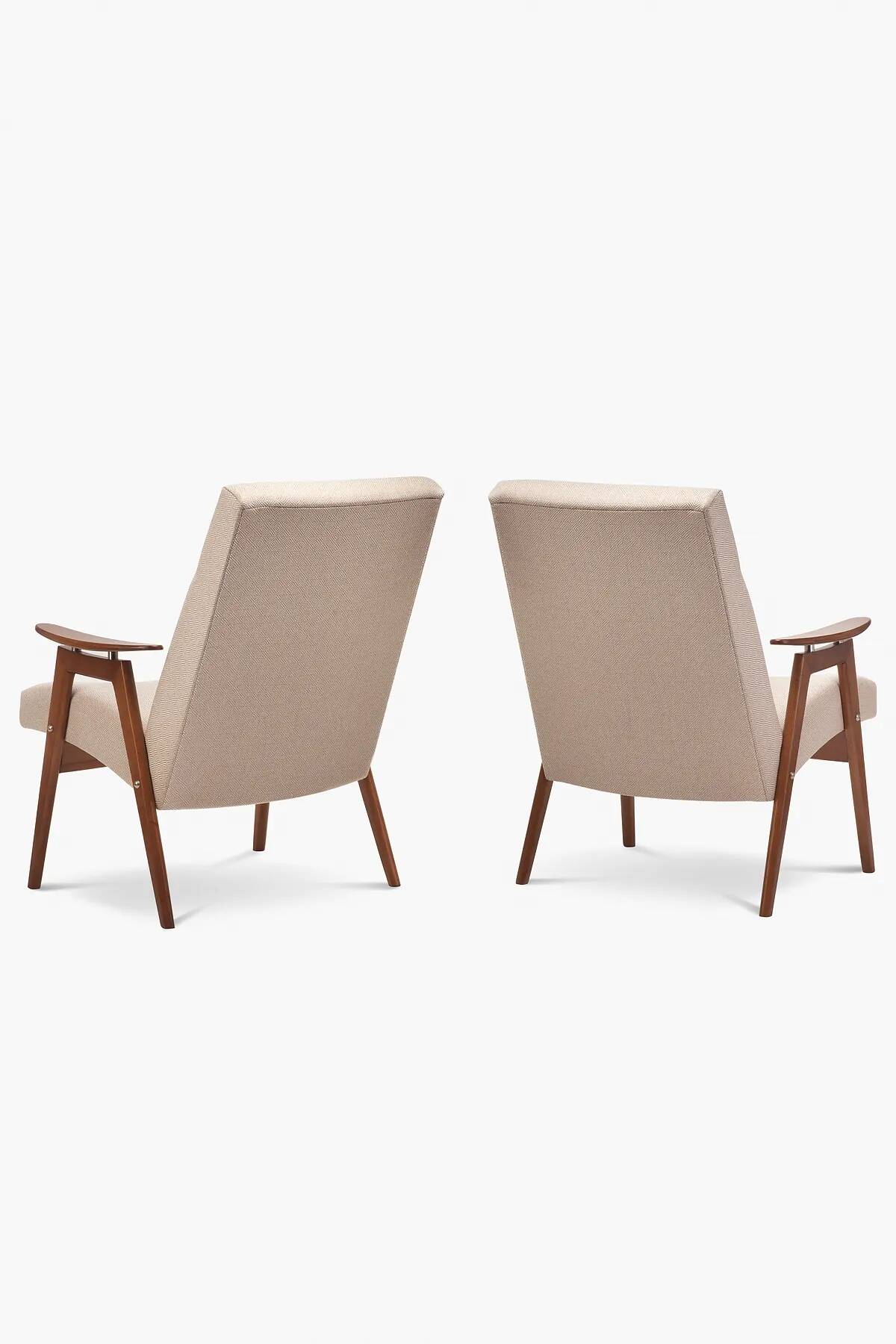 Paire de fauteuils TON type 6950
