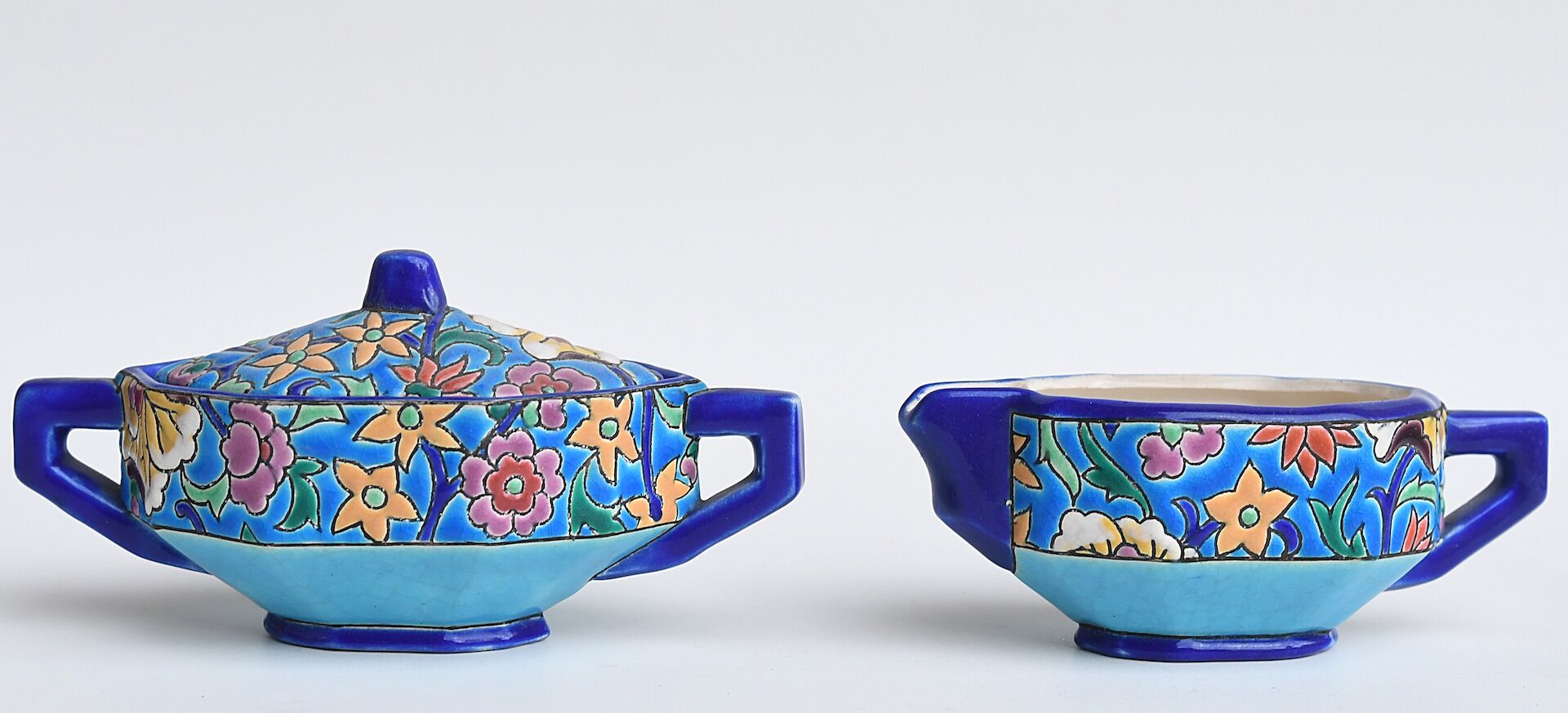 Longwy enamel service