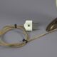 Vintage 1950s Mid Century Modern Bedside Table Light • MCM Atomic Space Age