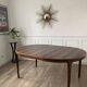 Table à manger en palissandre, 4 à 6 personnes