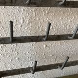 Old zinc bottle holder