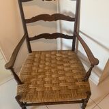 Fauteuil provençal coin de cheminée